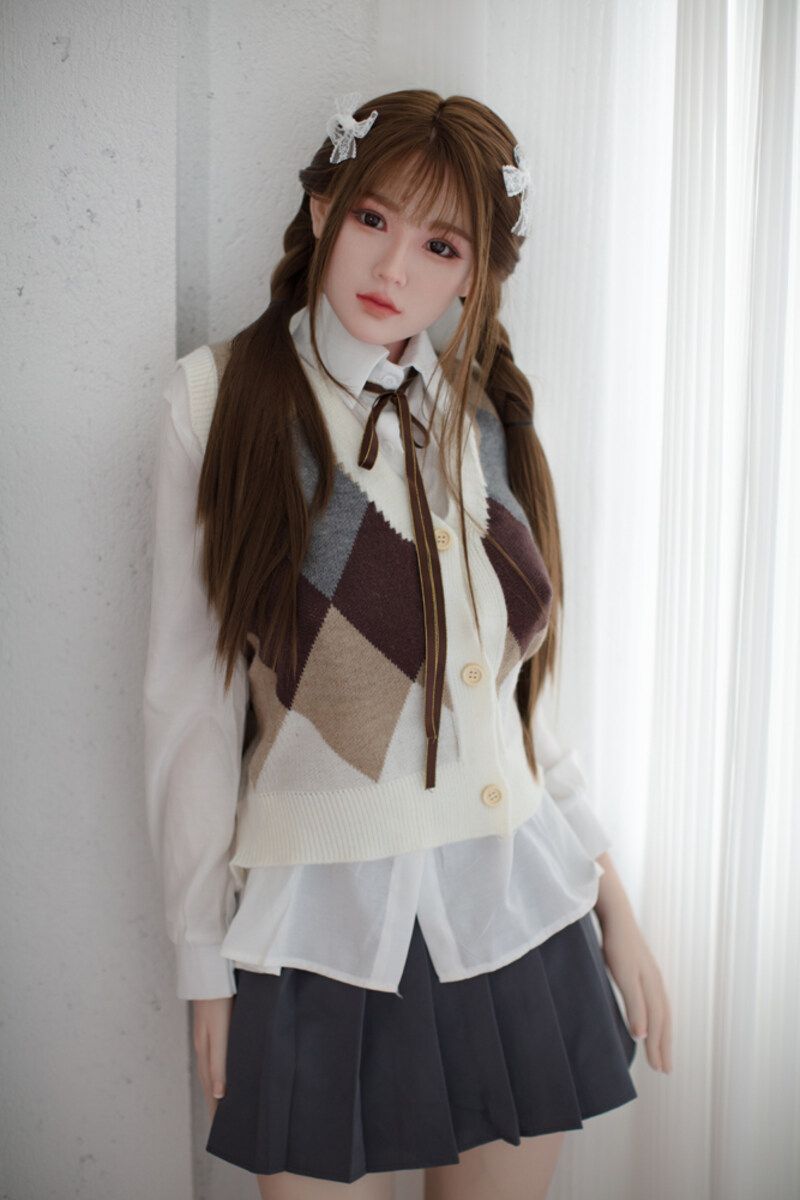 Picture of 160cm/5ft3 D-cup Silicone Head Sex Doll – Mei