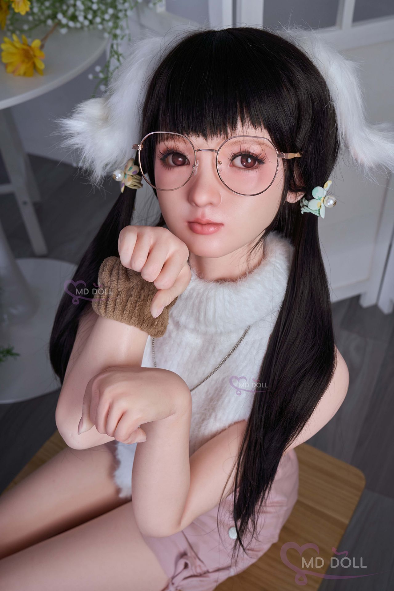 Picture of 150cm / 4ft9 D-cup Lily full silicone sex doll (M-21)