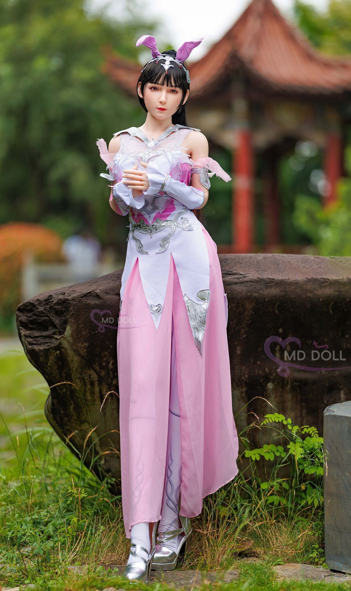 Picture of 150cm / 4ft9 D-cup Mabel full silicone sex doll (M-10A)