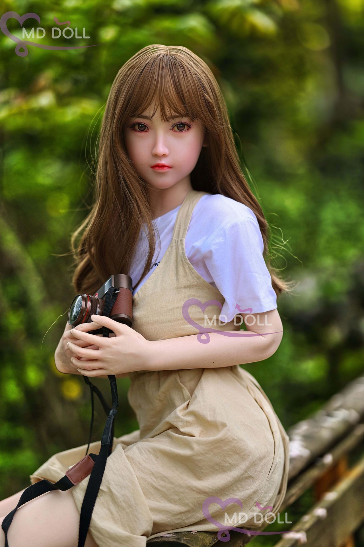 Picture of 150cm / 4ft9 D-cup Angela full silicone sex doll (M-2)