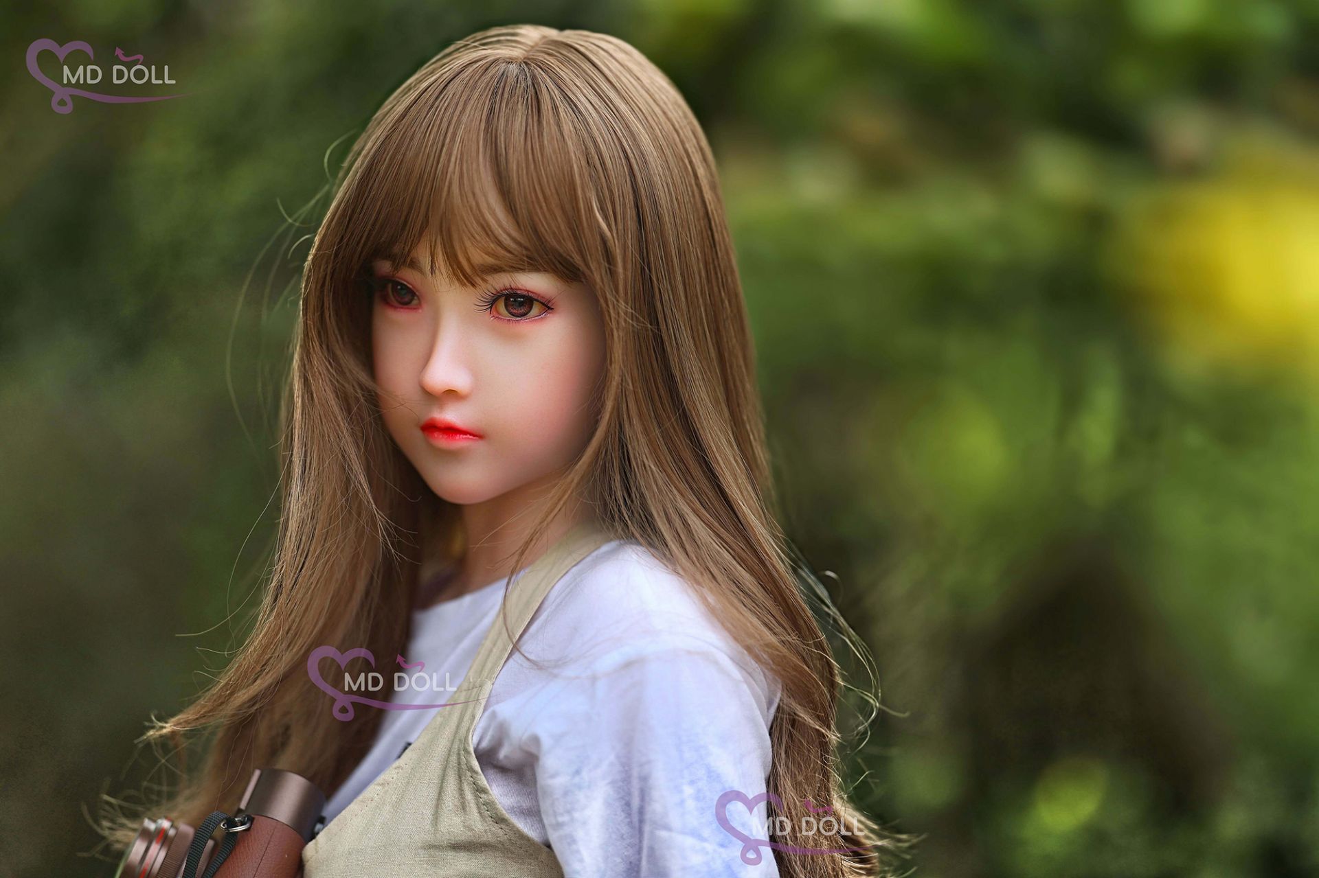 Picture of 150cm / 4ft9 D-cup Angela full silicone sex doll (M-2)