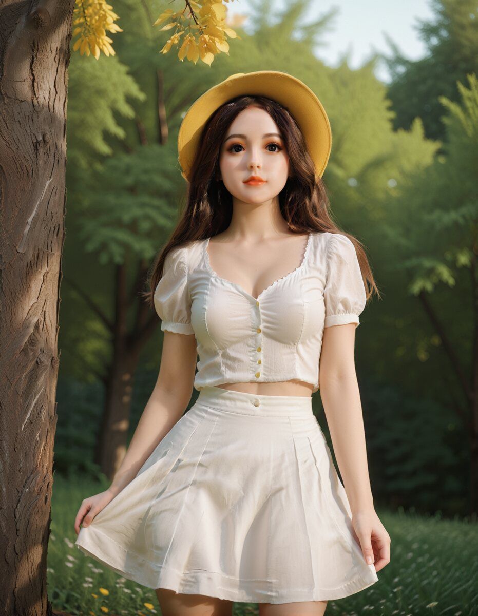 Picture of 148cm/4ft10 B-cup Silicone Head Sex Doll – Dulcie