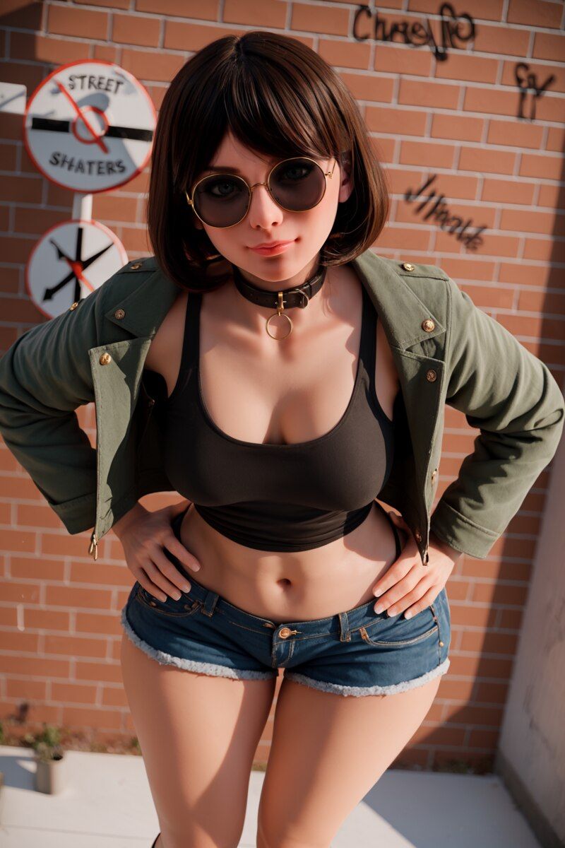 Picture of 151cm/4ft11 F-cup Silicone Head Sex Doll – Fena.B