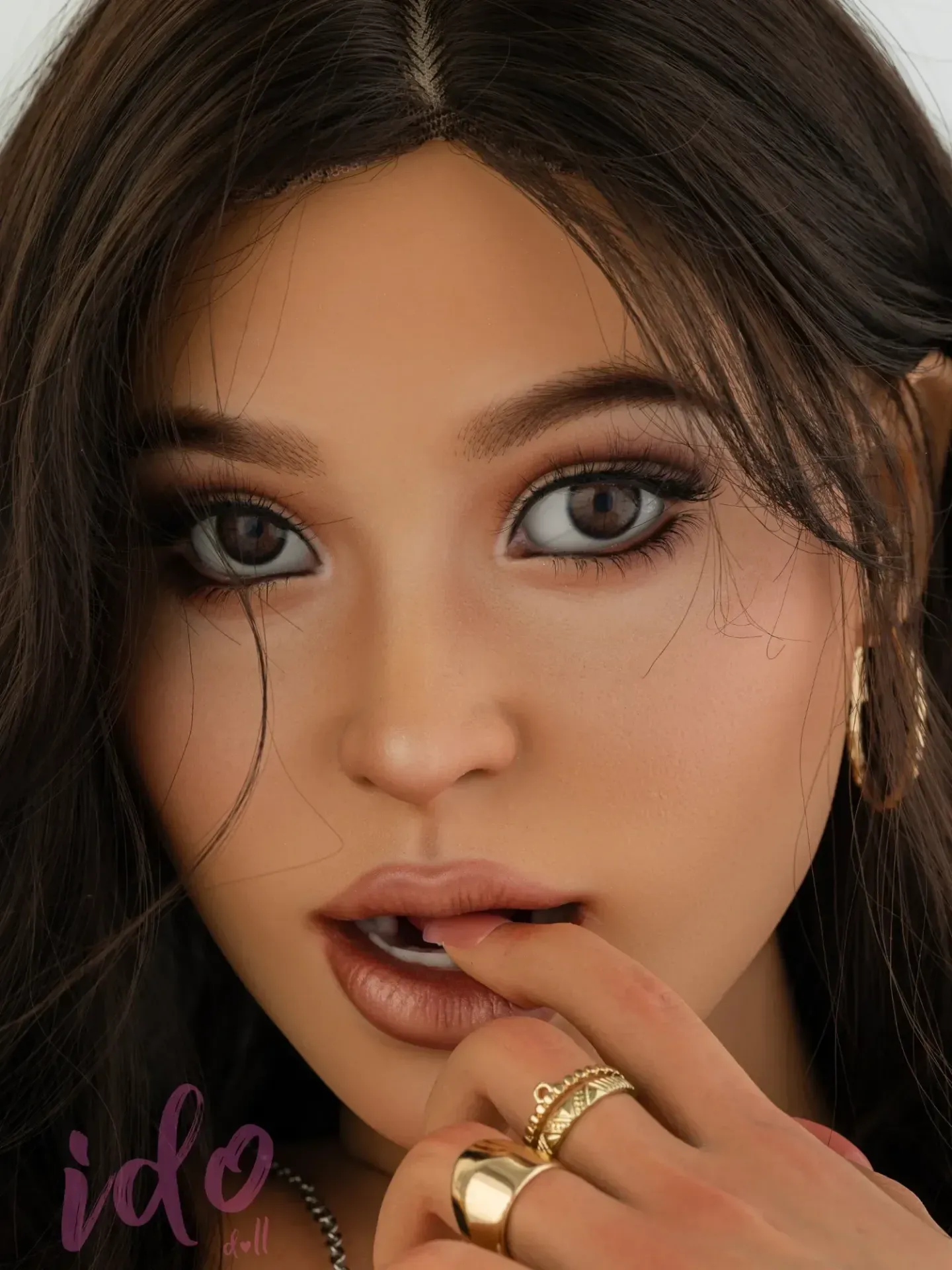 Picture of 165cm/5ft5 D-cup Real Skin Texture Silicone Sex Doll – Selena