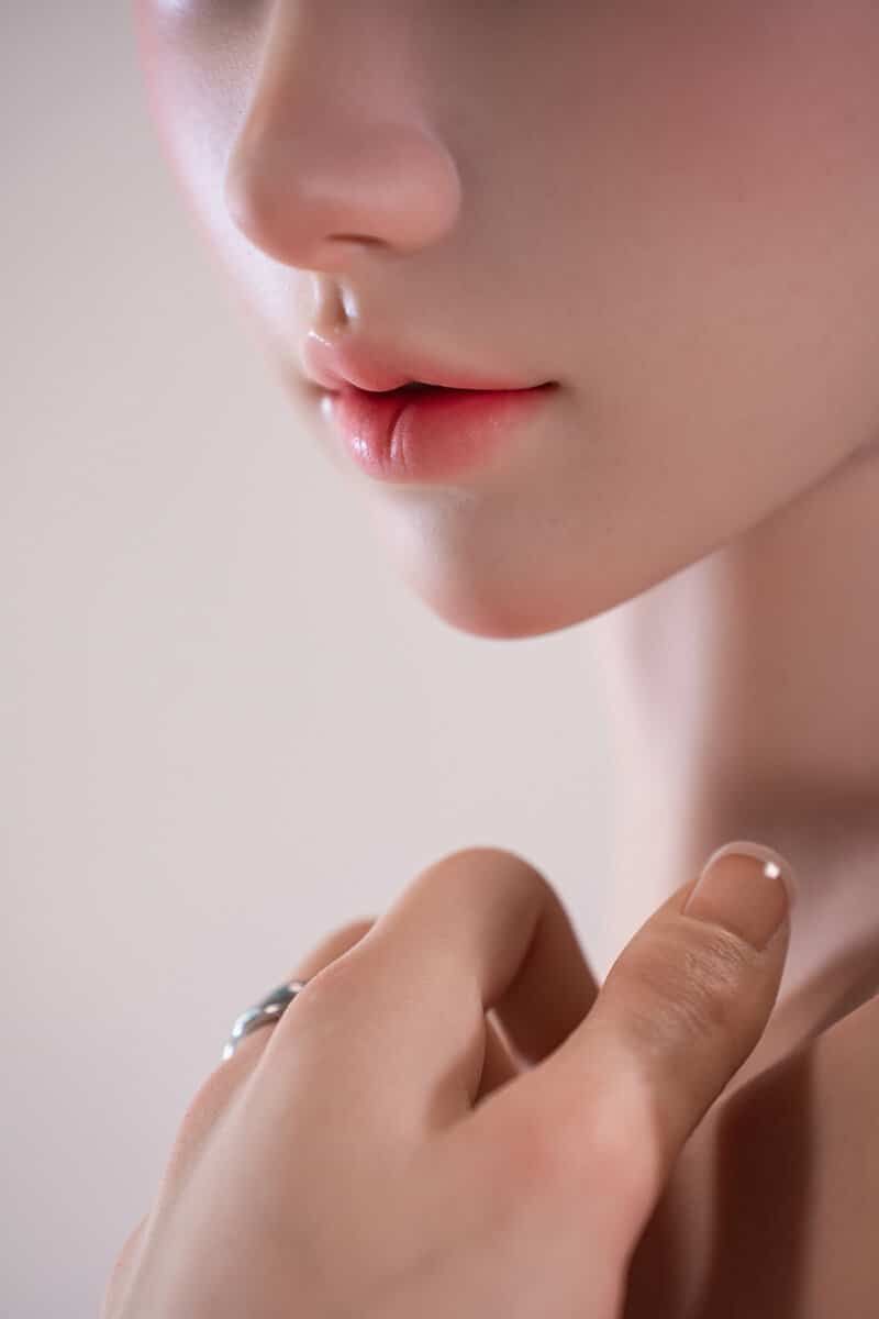 Picture of Fudoll 165cm (5.41ft) Realistic Asian BBW Sex Doll for Man, Real Skin Texture Zhang Yinxi