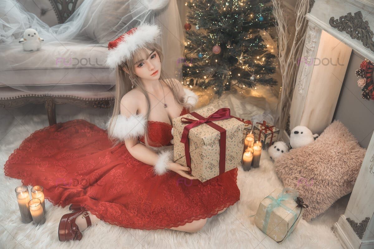 Picture of Fudoll Silicone Love doll 165cm (5.41ft) Full Size Sex Doll with Gel Boobs
