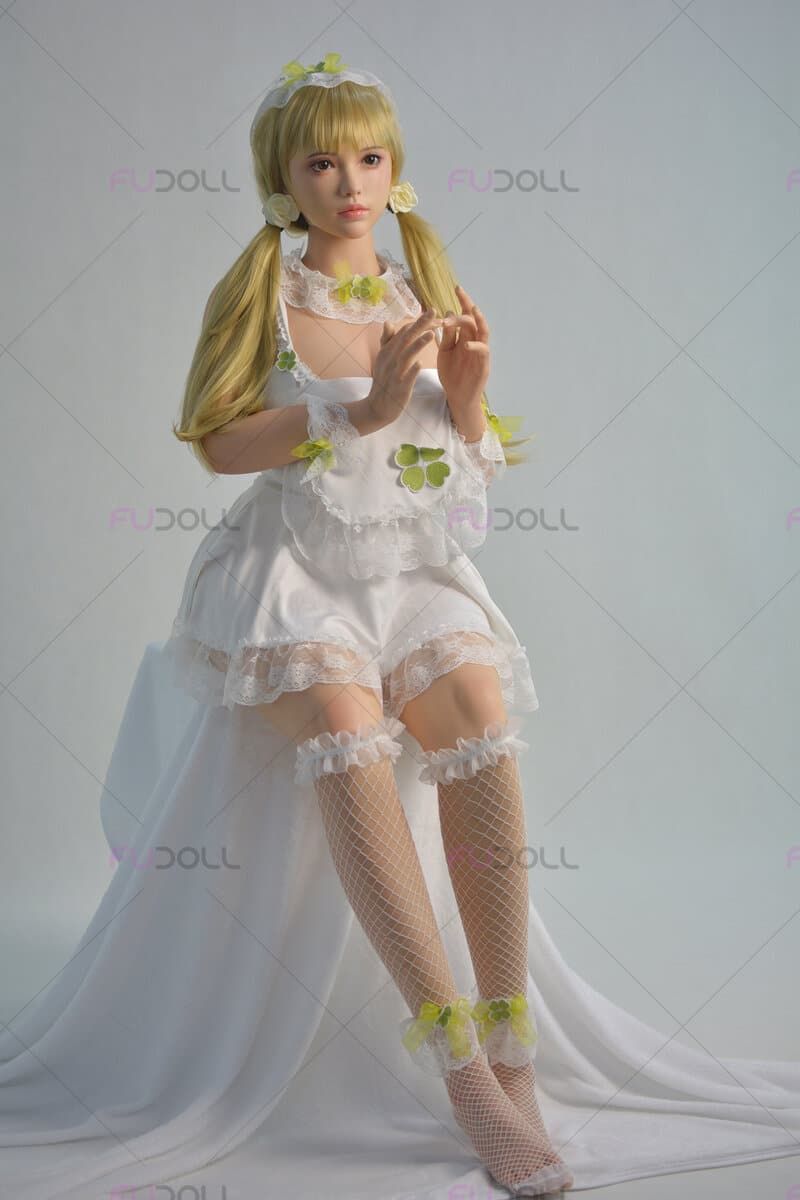 Picture of Fudoll 162cm (5.31ft) Big Boobs Blonde ROS Silicone Sex Doll