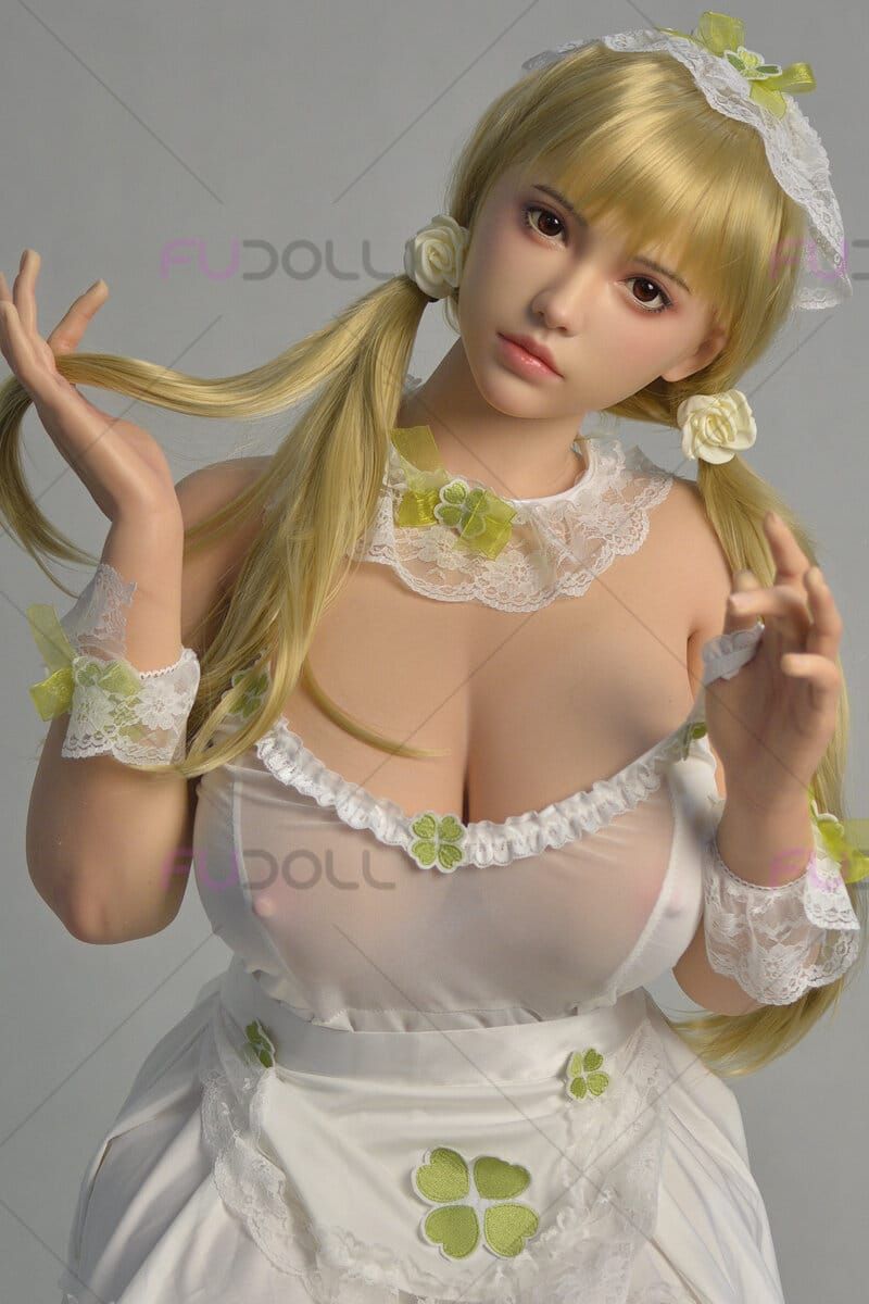 Picture of Fudoll 162cm (5.31ft) Big Boobs Blonde ROS Silicone Sex Doll