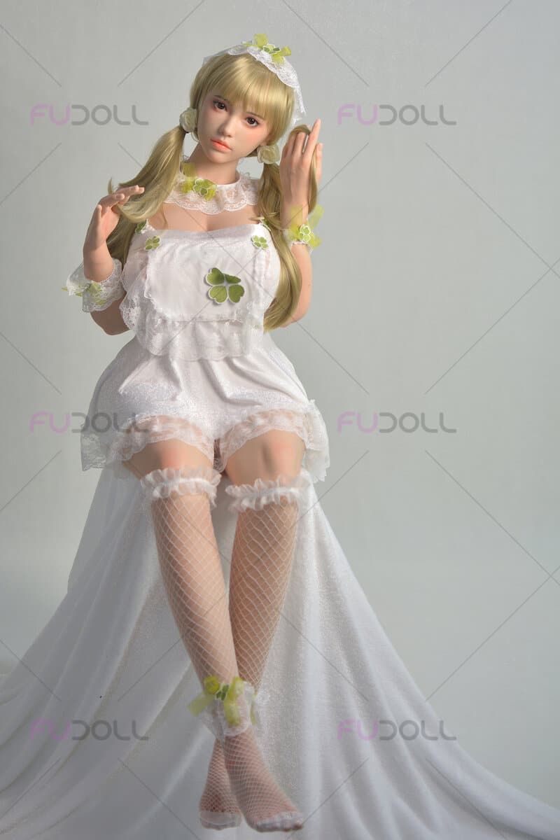 Picture of Fudoll 162cm (5.31ft) Big Boobs Blonde ROS Silicone Sex Doll