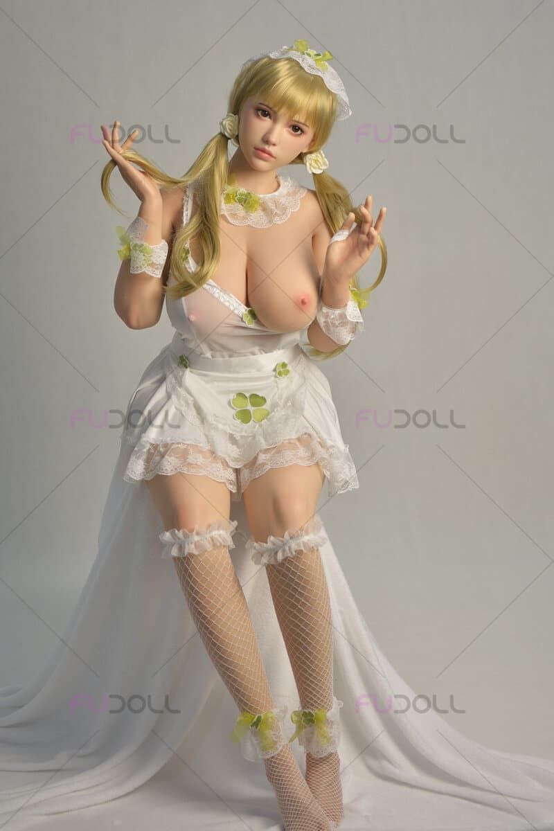 Picture of Fudoll 162cm (5.31ft) Big Boobs Blonde ROS Silicone Sex Doll