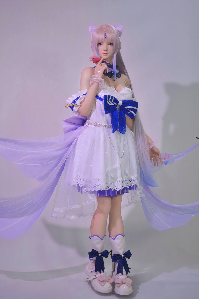 Picture of Fudoll 161cm (5.28ft) Cosplay Silicone Sex Doll with Gel Breasts