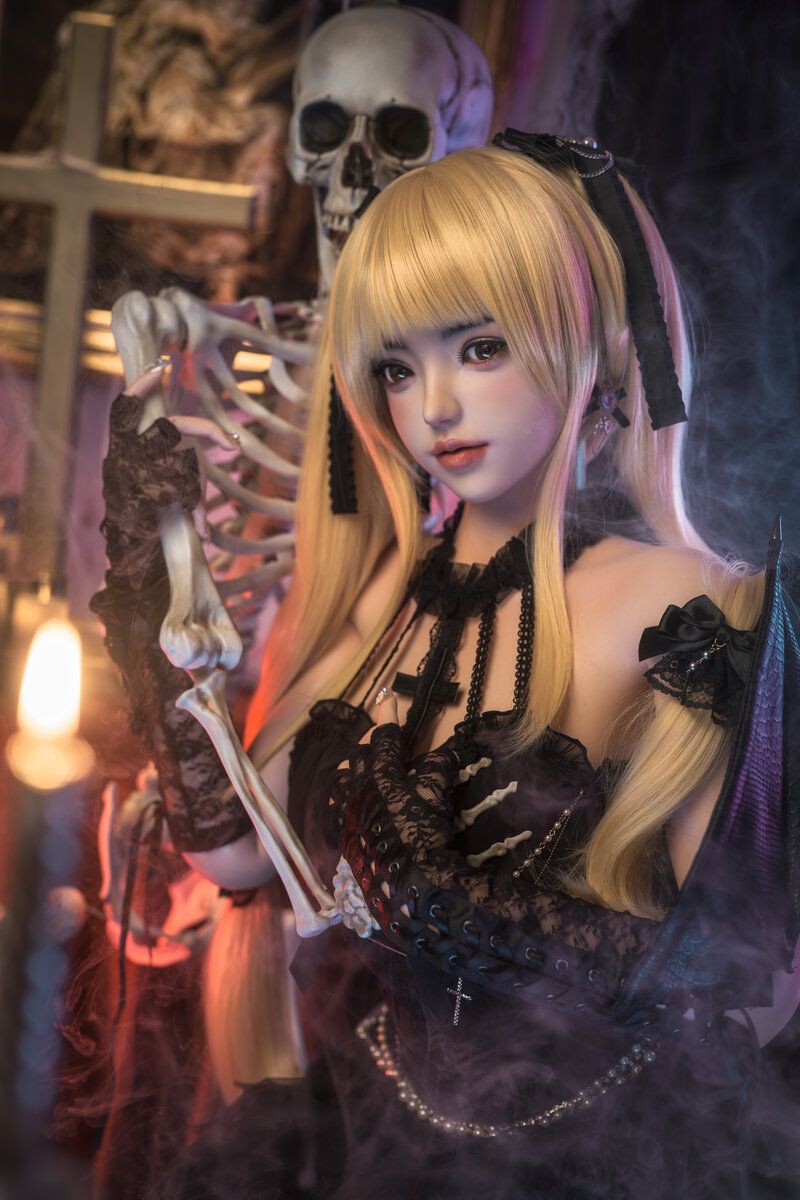 Picture of Fudoll 161cm (5.28ft) Life Size Japanese Blonde Silicone Sex Doll