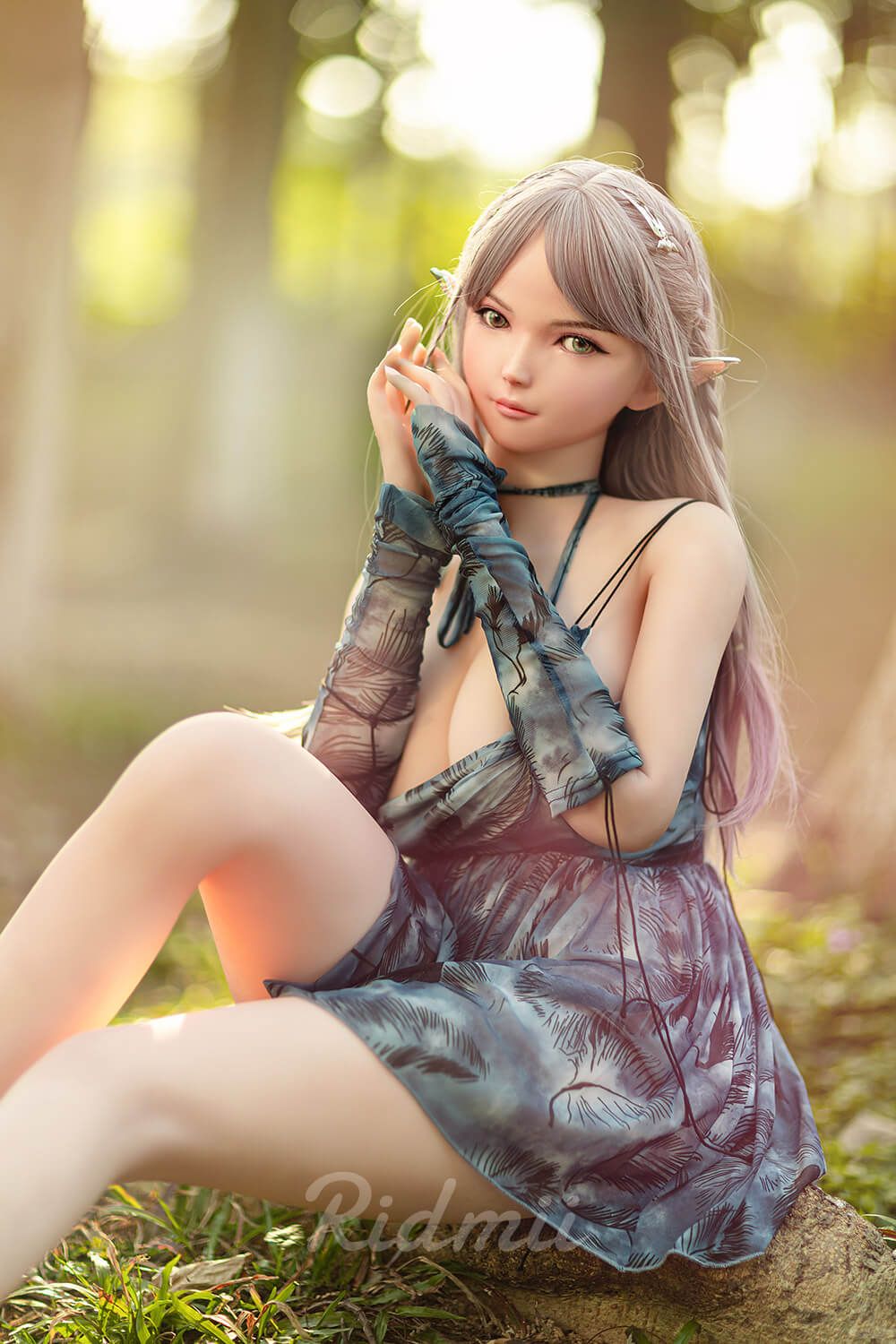 Picture of Ridmii - 163cm (5ft3") Fantasy Elf Head Hybrid Sex Doll - Aggie