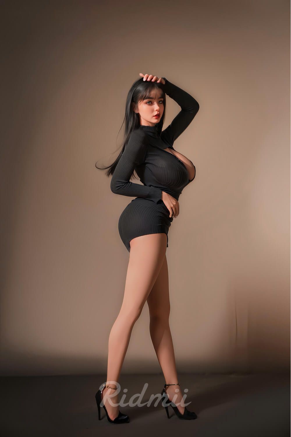 Picture of Ridmii - 161cm (5ft2") Asian Hybrid Silicone Head & TPE Body Sex Doll - Danica Plus