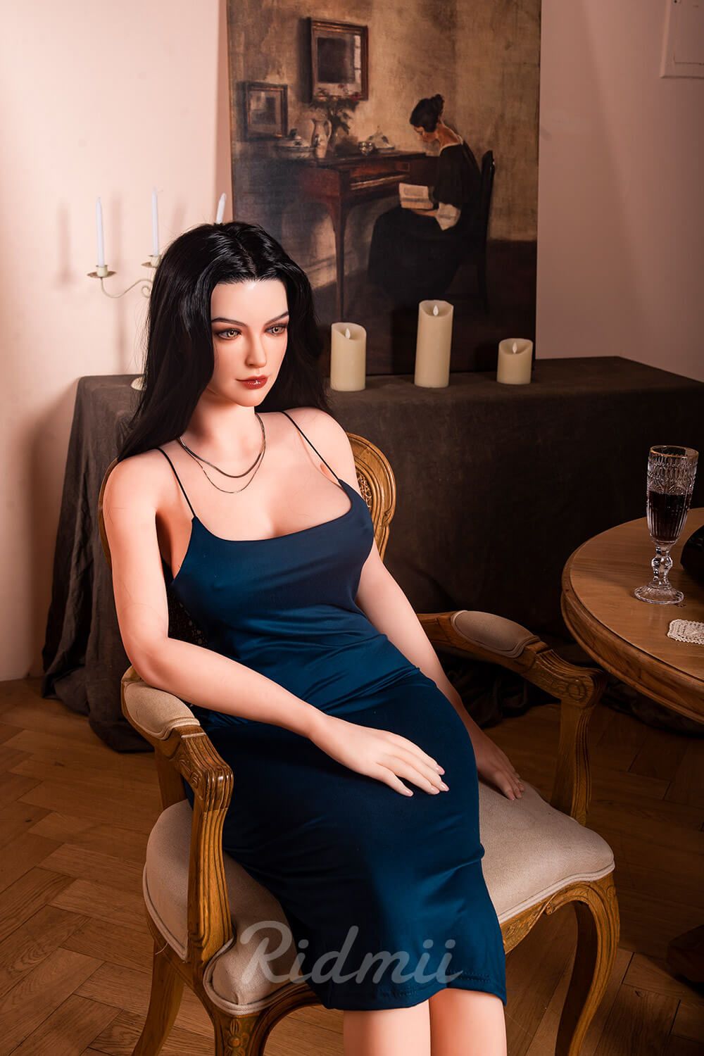 Picture of Ridmii - 163cm (5ft3") Hybrid Sex Doll Silicone Head & TPE Body - Karyn
