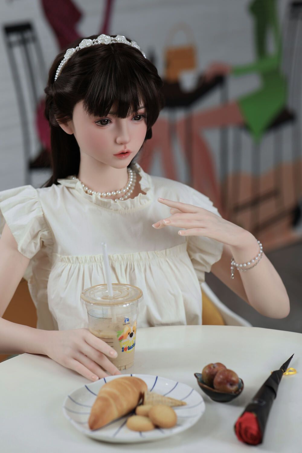 Picture of 163cm/5ft4 F-cup Silicone Sex Doll – Nana