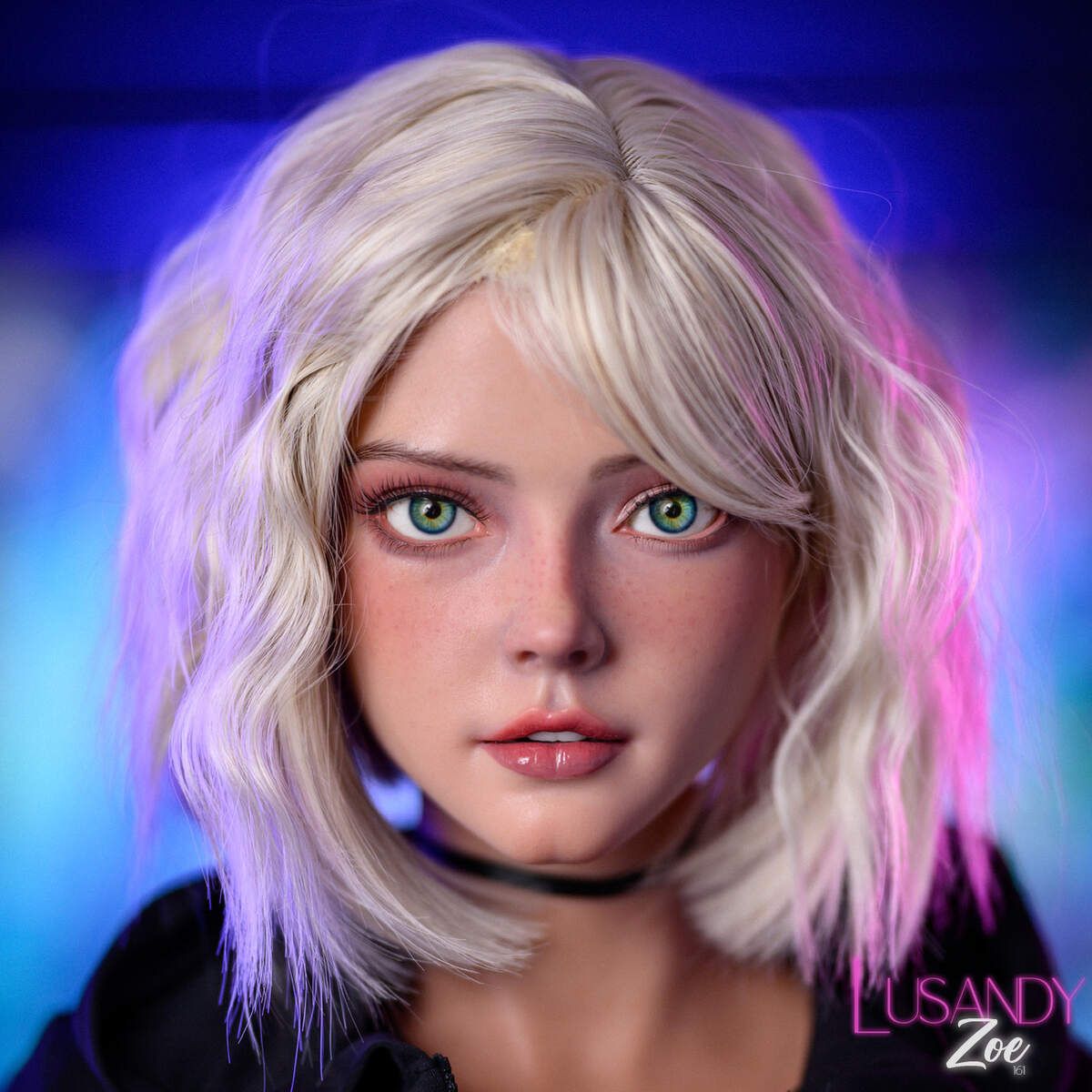 Picture of Lusandy 161cm/5ft3 B-cup Silicone Sex Doll – Zoe