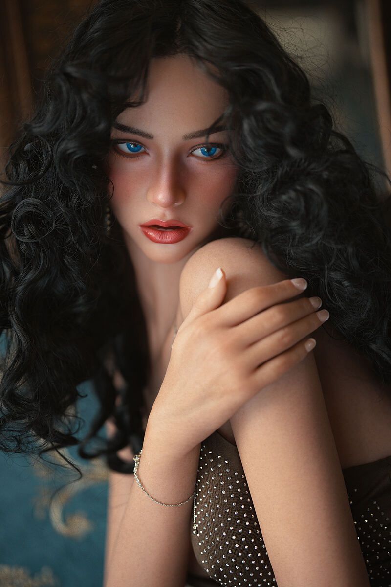 Picture of Sy Dolls 173cm/5ft8 D-cup Silicone Sex Doll – Movable Jaw Head M12