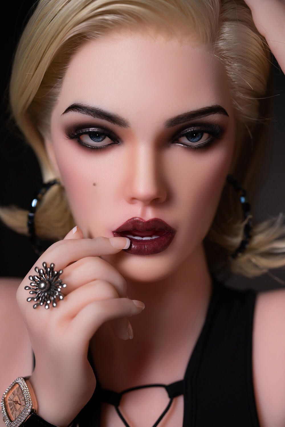 Picture of SY Dolls 170cm/5ft7 D-cup Silicone Head Sex Doll – Crystal Robbins