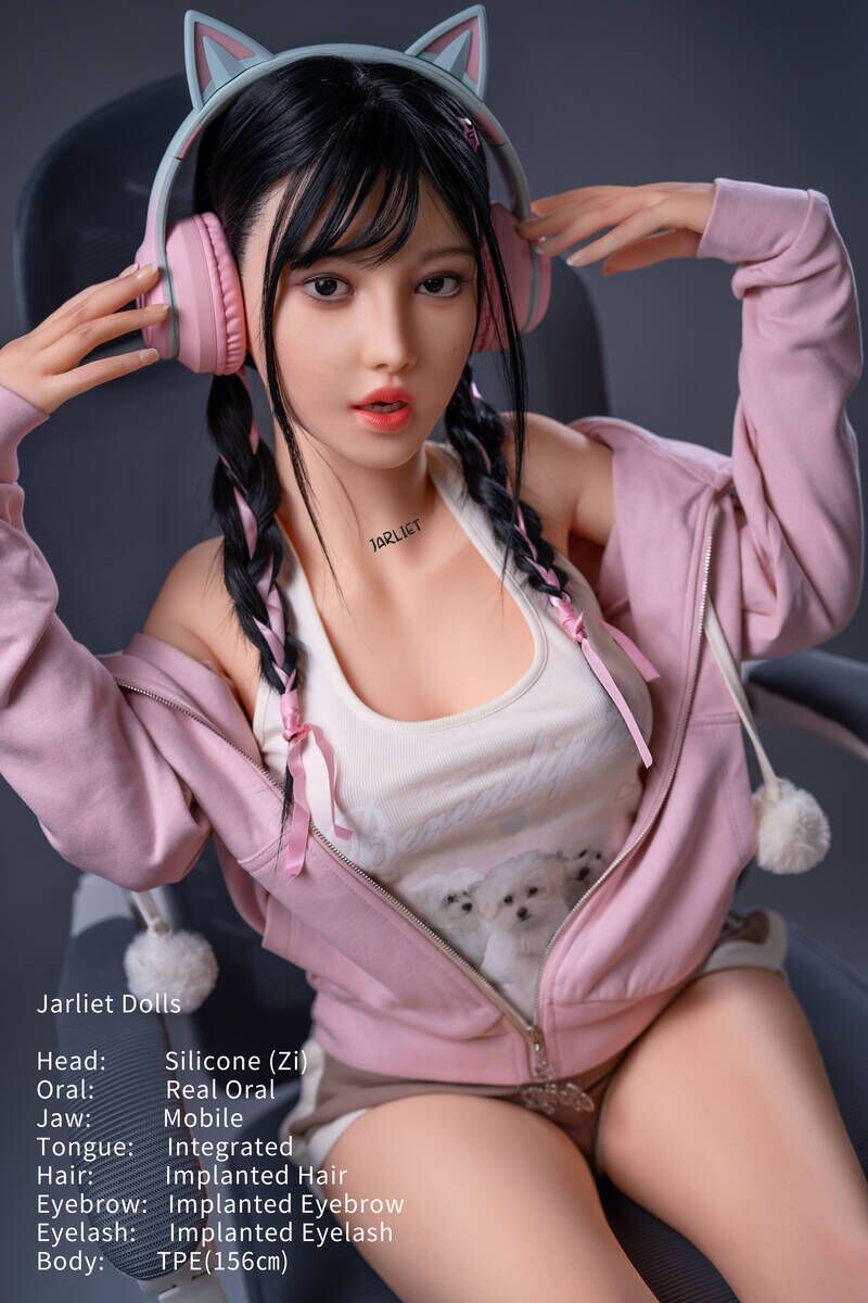 Picture of Jarliet 156cm/5ft1 C-cup Silicone Head Sex Doll – Zi
