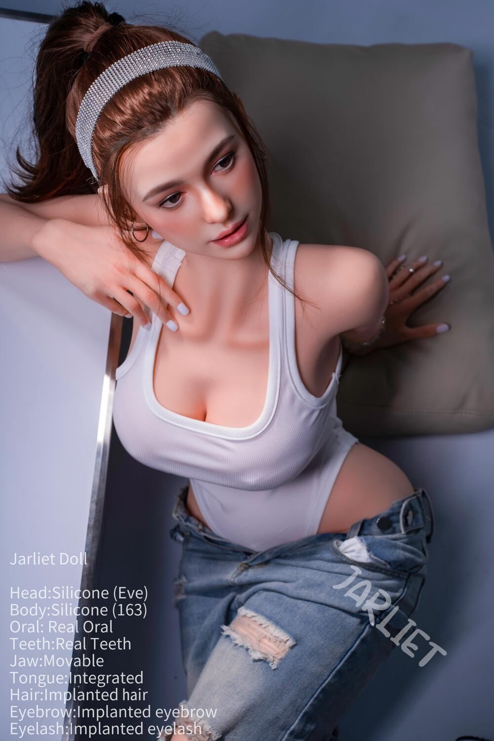 Picture of Jarliet Doll 5ft4/163cm G-cup Silicone Sex Doll – Eve