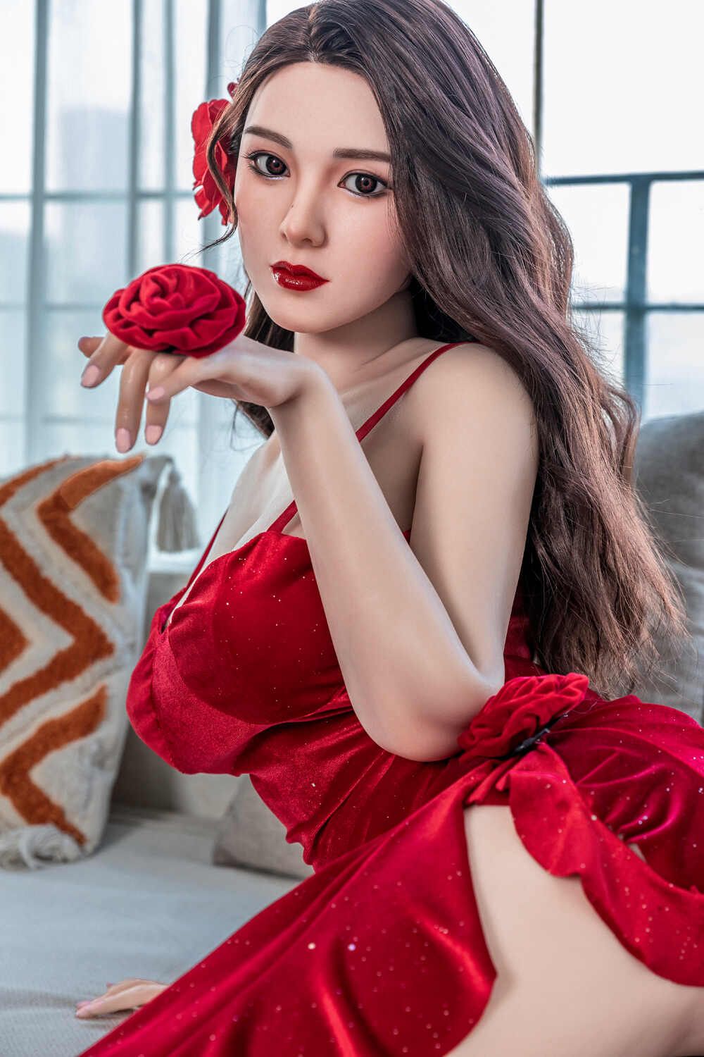 Picture of Starpery 171cm/5ft7 D-cup Silicone Head Sex Doll – Xue