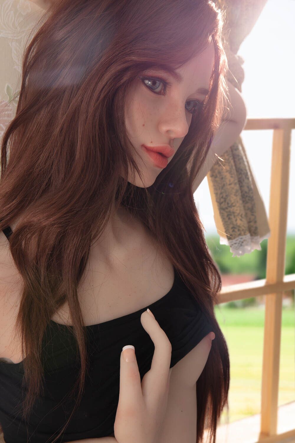 Picture of Starpery 171cm/5ft7 A-cup Silicone Head Sex Doll – Janelle