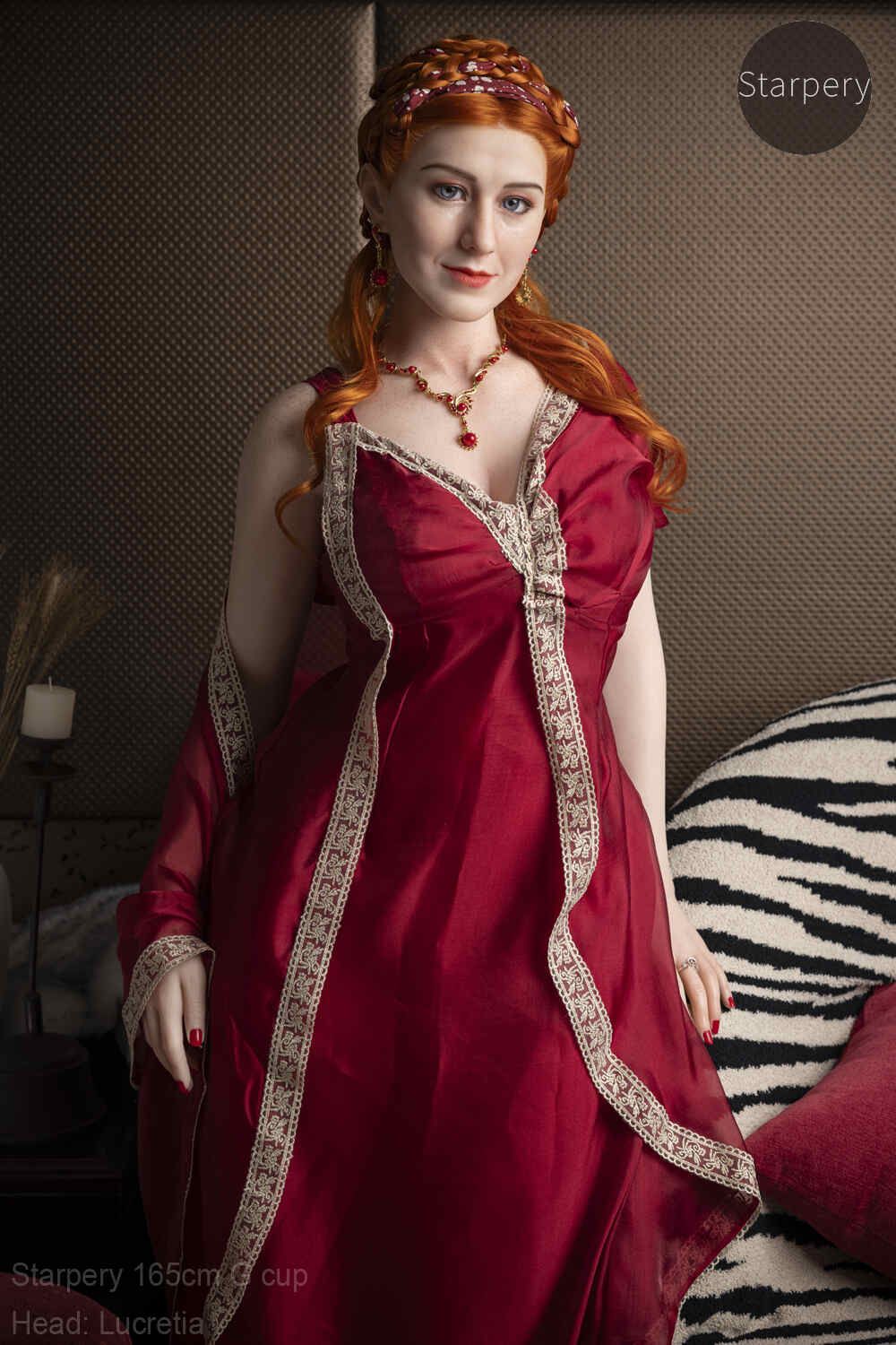 Picture of Starpery 165cm/5ft5 D-cup Silicone Head Sex Doll – Lucretia