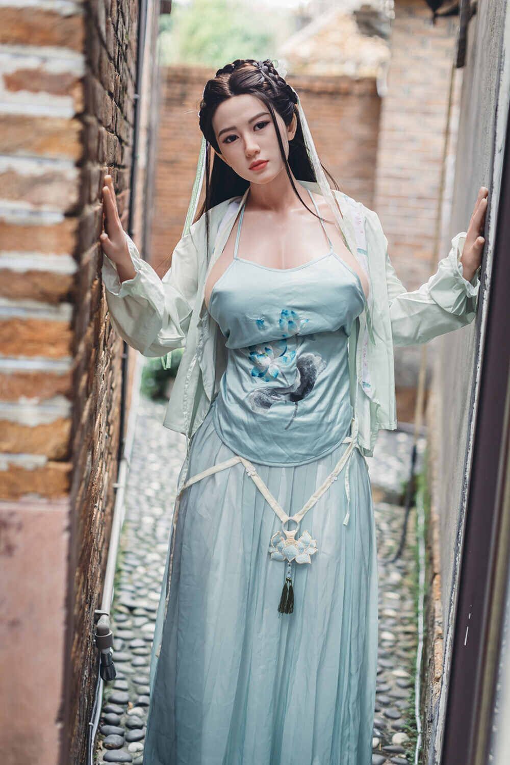 Picture of Starpery 163cm/5ft4 G-cup Silicone Head Sex Doll – Yuyan