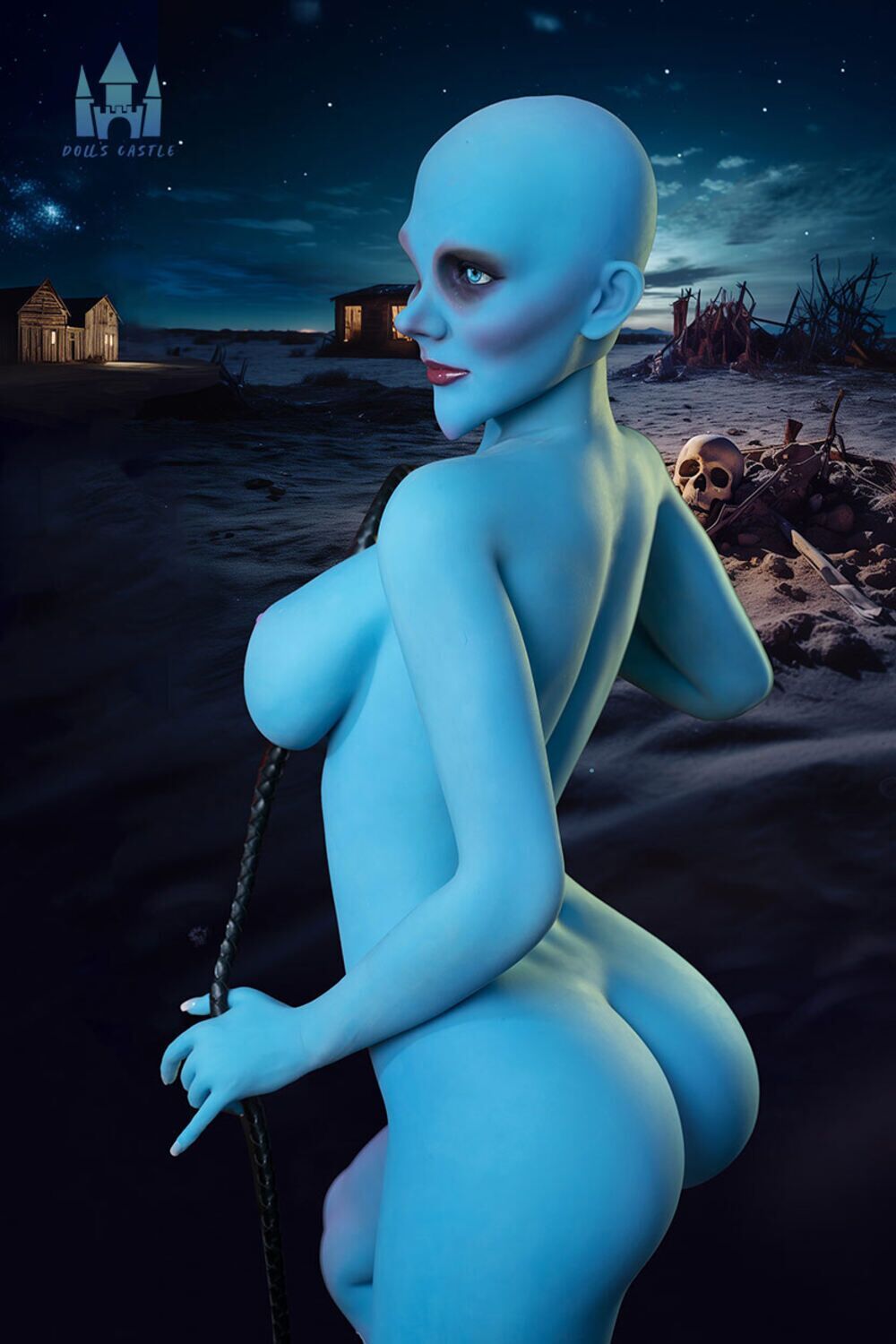 Picture of Dolls Castle 170cm/5ft7 G-cup TPE Sex Doll – Zeldarina