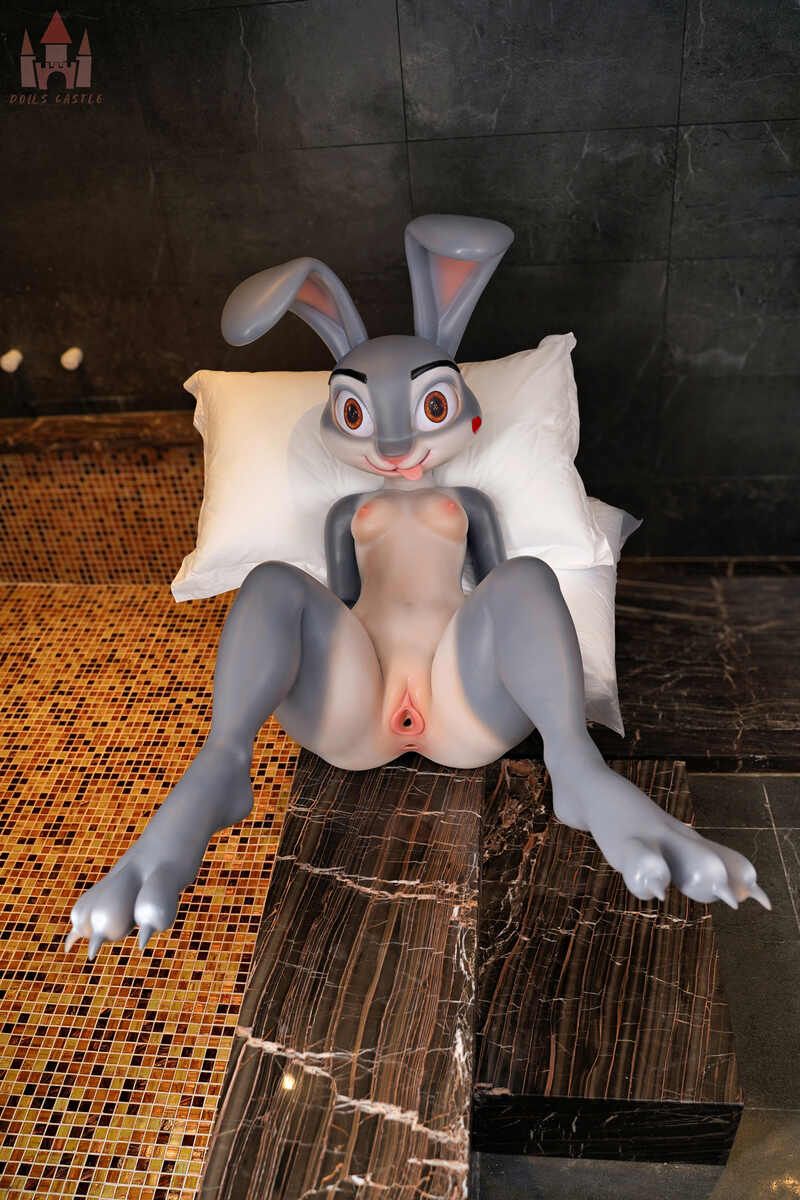Picture of Dolls Castle 168cm/5ft6 A-cup Silicone Sex Doll – Rabitty (Judy Hopps)