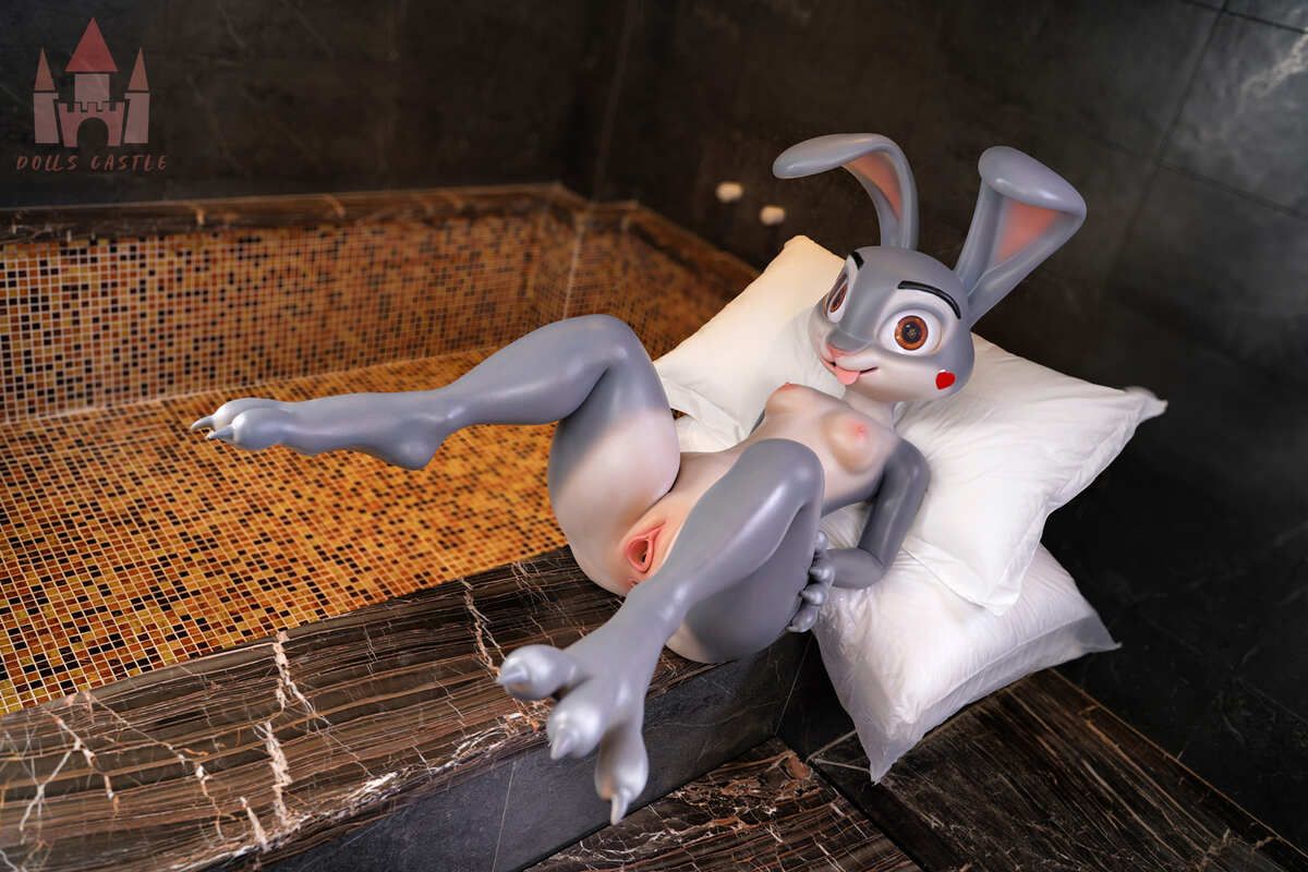 Picture of Dolls Castle 168cm/5ft6 A-cup Silicone Sex Doll – Rabitty (Judy Hopps)
