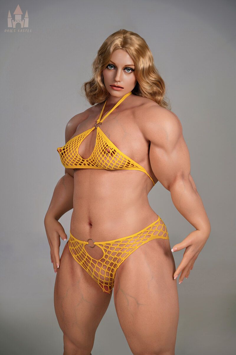 Picture of Dolls Castle 160cm/5ft3 B-cup Muscular Silicone Sex Doll – Stella