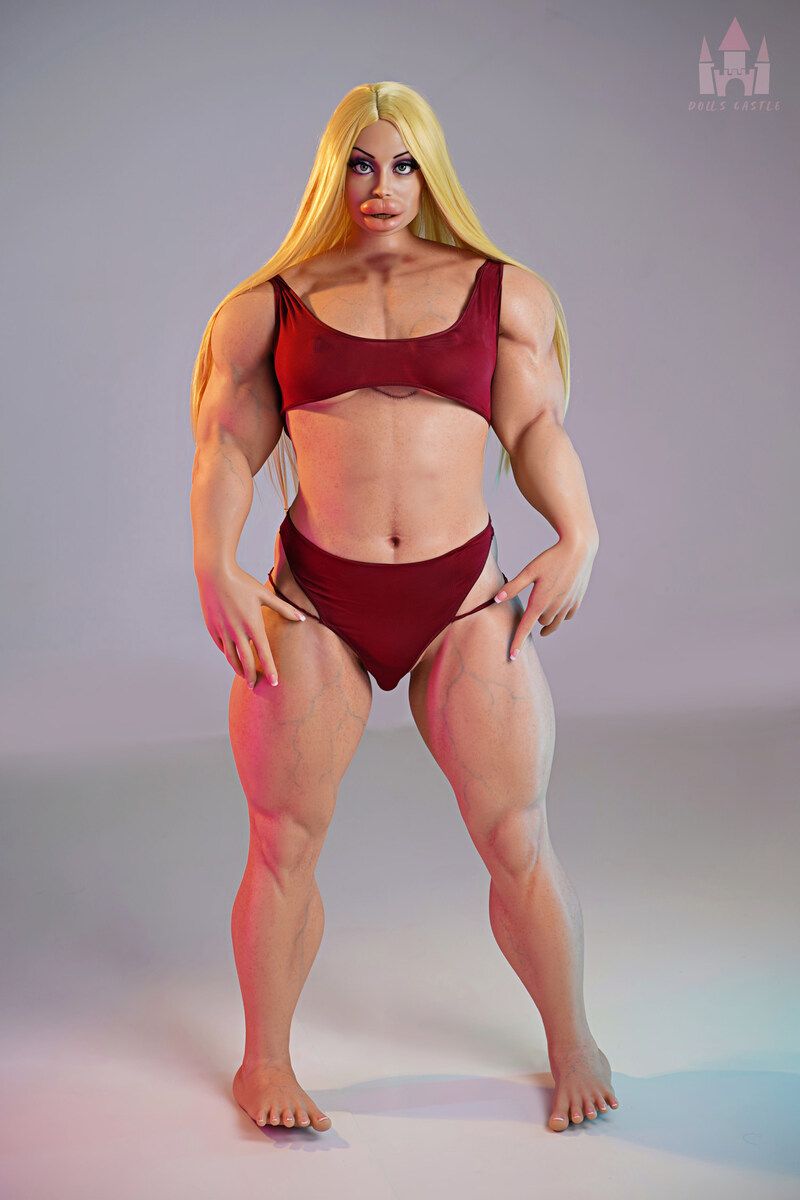 Picture of Dolls Castle 160cm/5ft3 B-cup Muscular Silicone Sex Doll – Priya