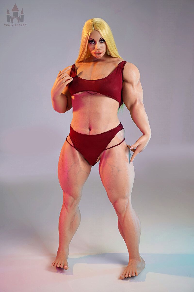 Picture of Dolls Castle 160cm/5ft3 B-cup Muscular Silicone Sex Doll – Priya