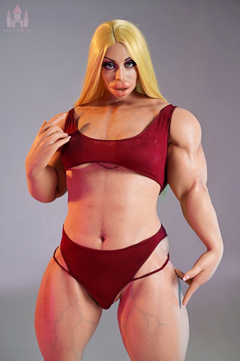 Picture of Dolls Castle 160cm/5ft3 B-cup Muscular Silicone Sex Doll – Priya