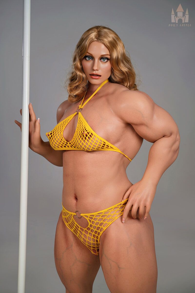 Picture of Dolls Castle 160cm/5ft3 B-cup Muscular Silicone Sex Doll – Stella