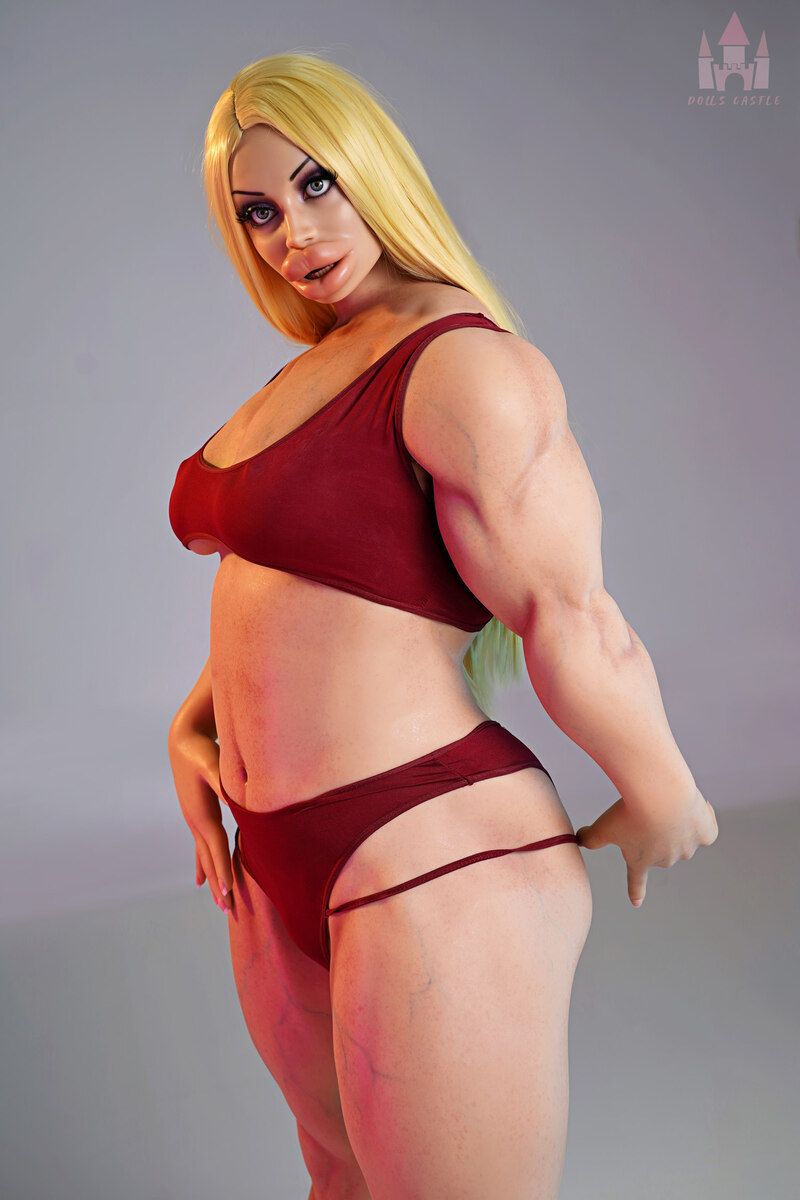 Picture of Dolls Castle 160cm/5ft3 B-cup Muscular Silicone Sex Doll – Priya