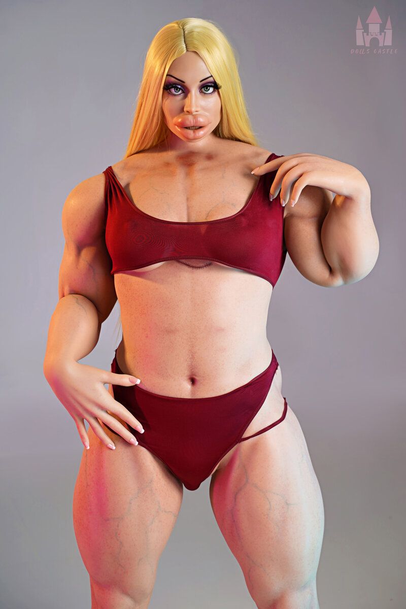 Picture of Dolls Castle 160cm/5ft3 B-cup Muscular Silicone Sex Doll – Priya