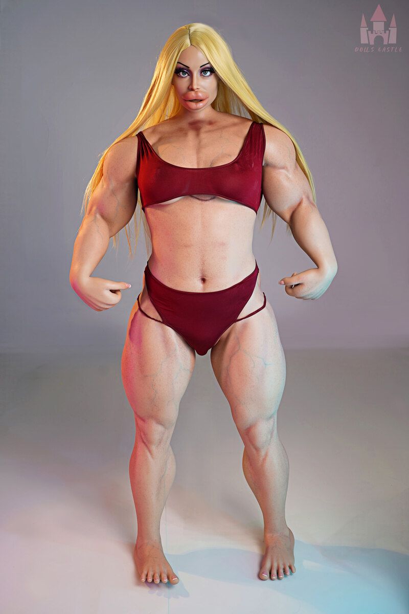 Picture of Dolls Castle 160cm/5ft3 B-cup Muscular Silicone Sex Doll – Priya