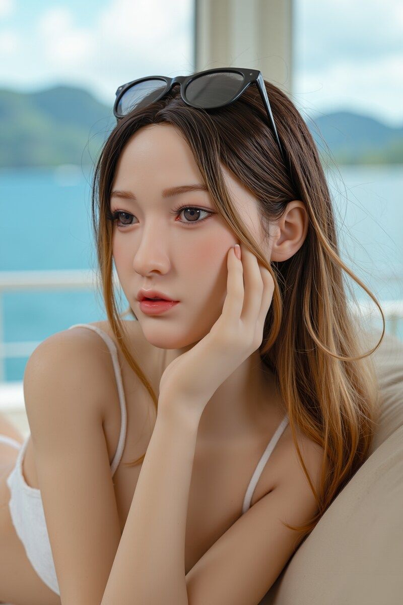 Picture of 150cm/4ft11 F-cup Silicone Head Sex Doll – AB22