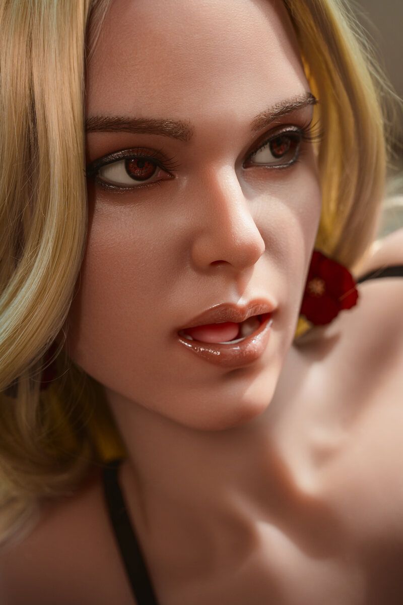 Picture of 166cm/5ft5 H-cup Silicone Head Sex Doll – Elena