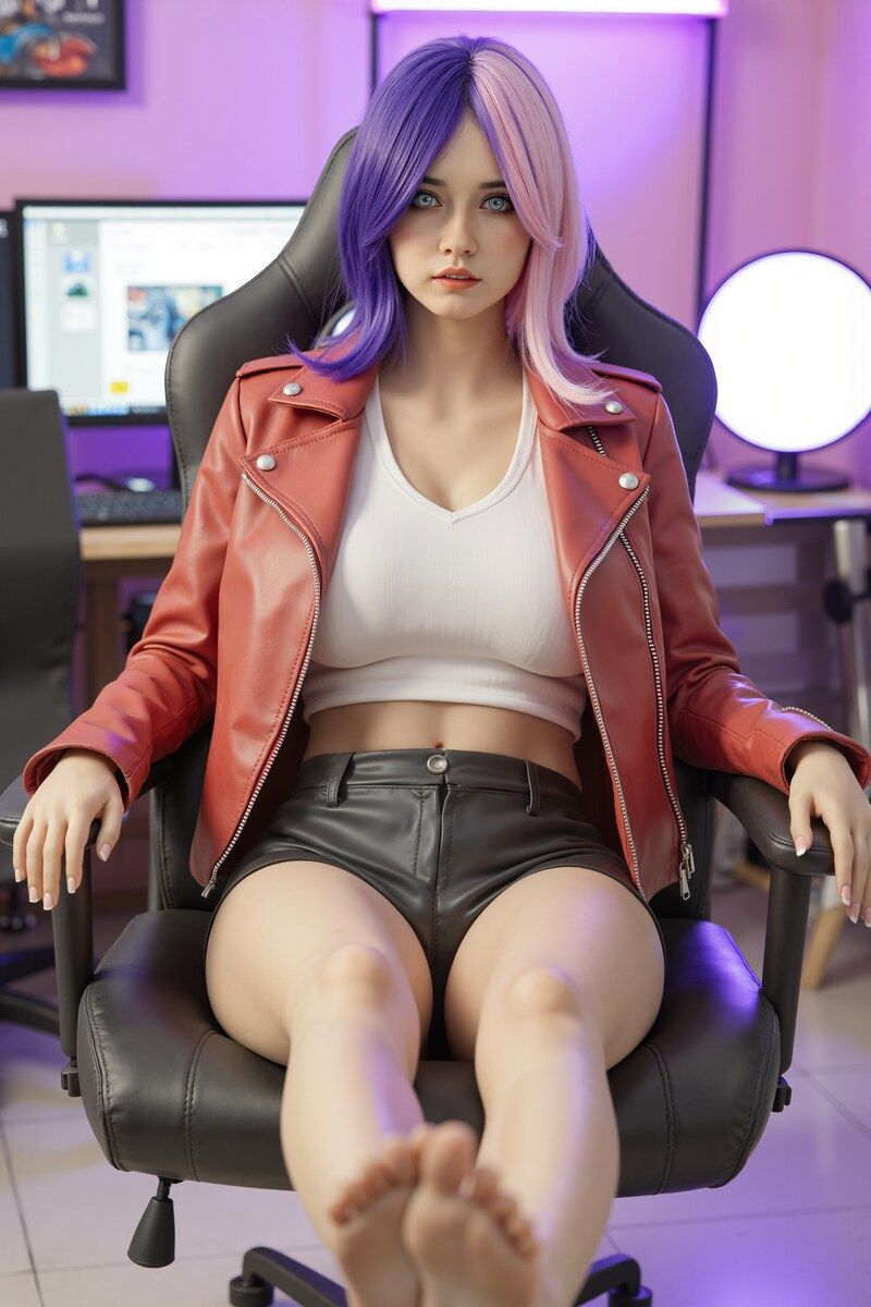 Picture of 159cm/5ft3 O-cup Silicone Head Sex Doll – Rella Mallen