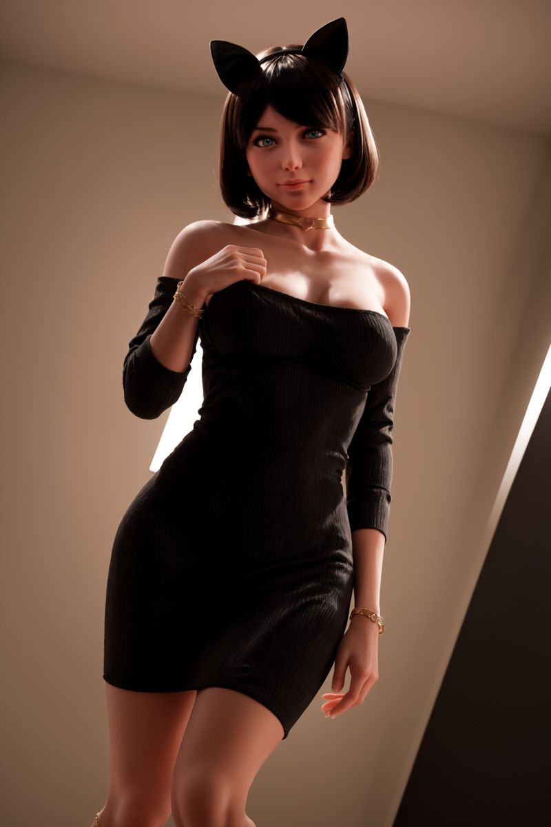 Picture of 151cm/4ft11 F-cup Silicone Head Sex Doll – Fena.A