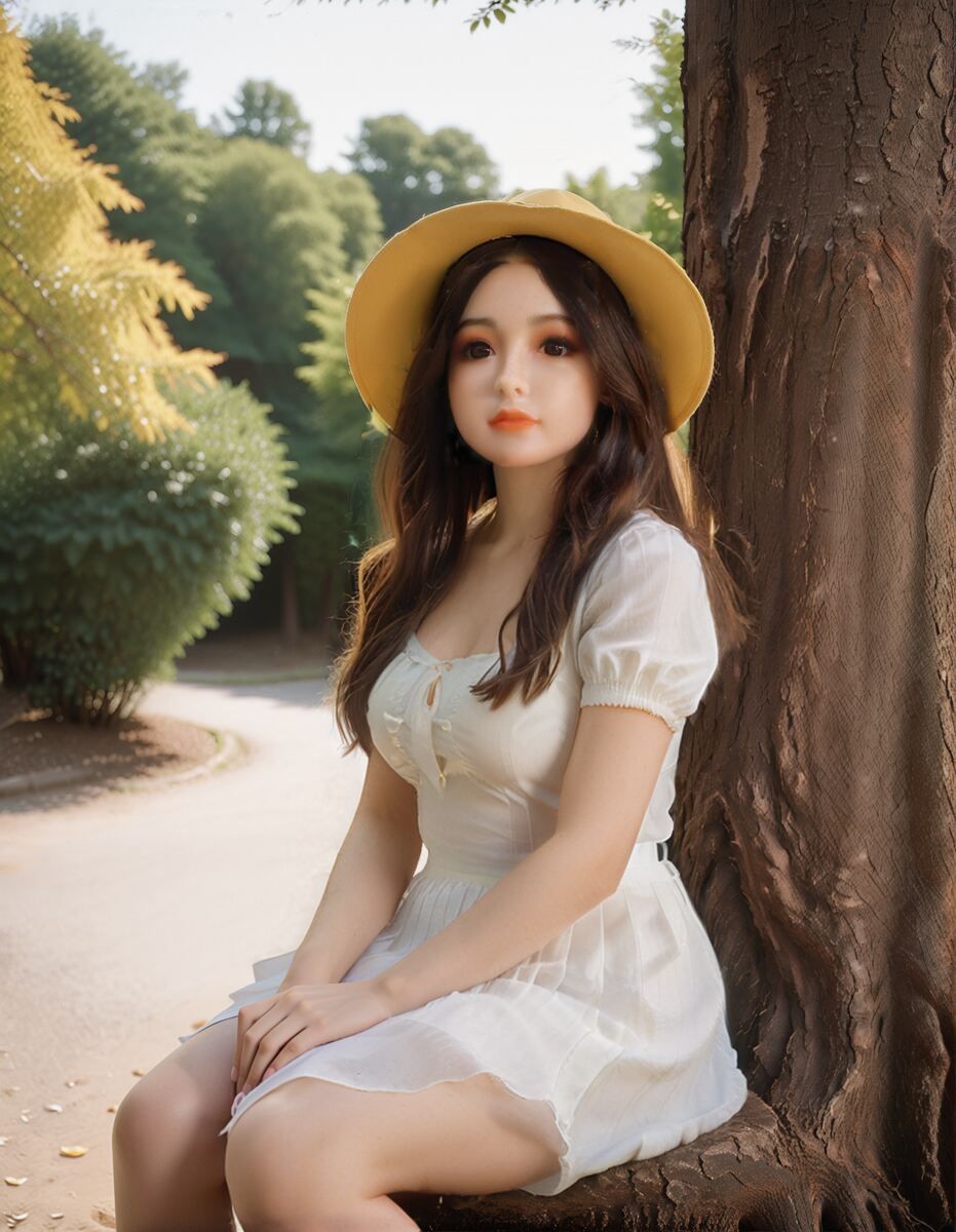 Picture of 148cm/4ft10 B-cup Silicone Head Sex Doll – Dulcie