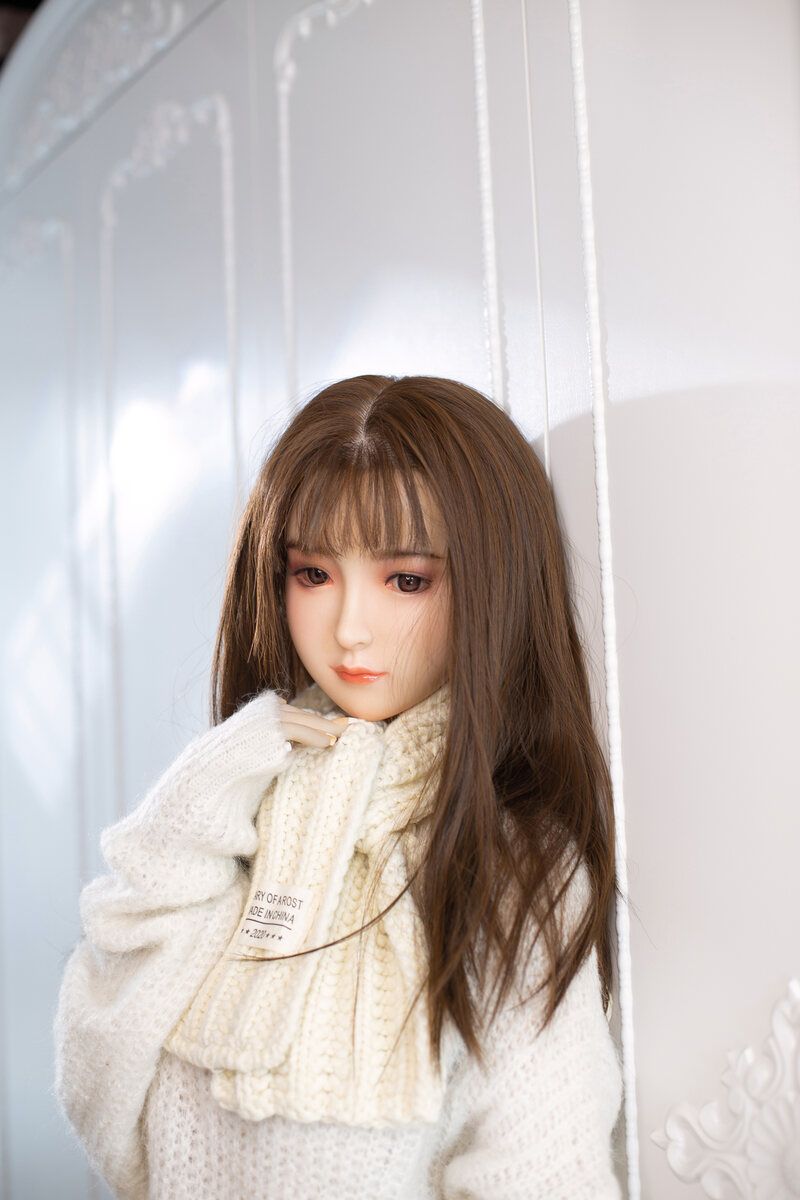 Picture of 148cm/4ft10 B-cup Silicone Head Sex Doll – Cleo