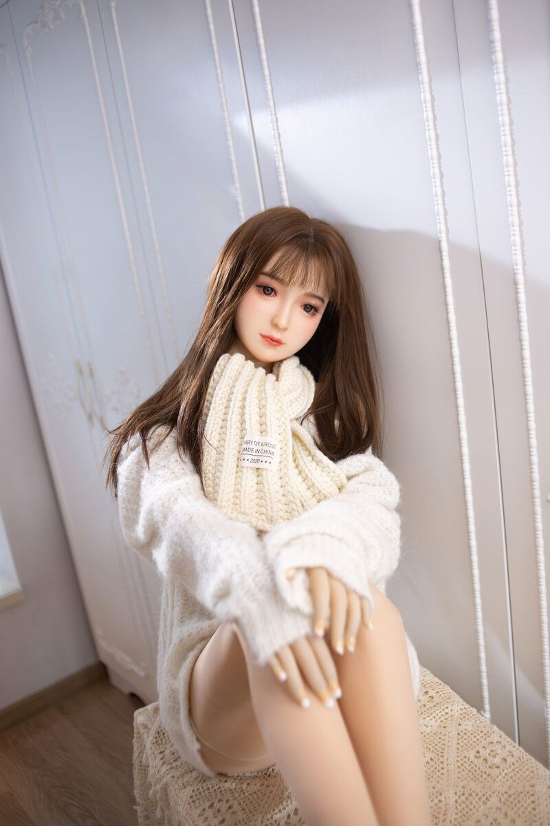 Picture of 148cm/4ft10 B-cup Silicone Head Sex Doll – Cleo