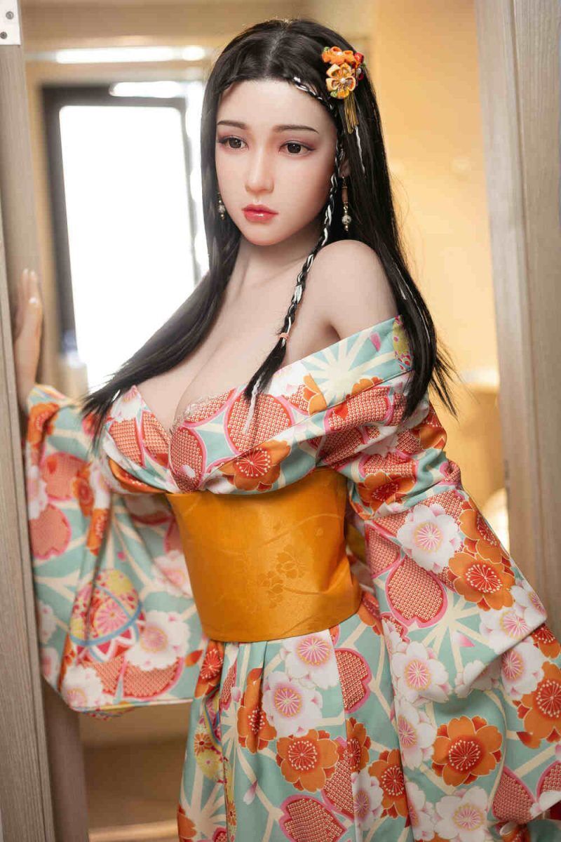 Picture of 158cm/5ft2 D-cup Silicone Head Sex Doll – Annette