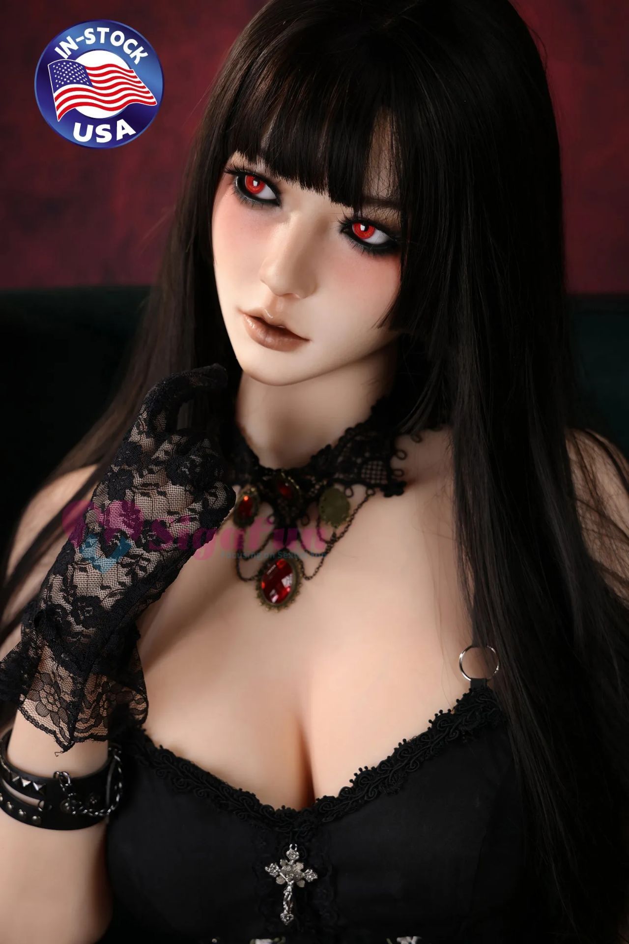 Picture of Sigafun 164CM Robotic Sex Doll Yuri Gothic Beauty [In Stock | EU Only]