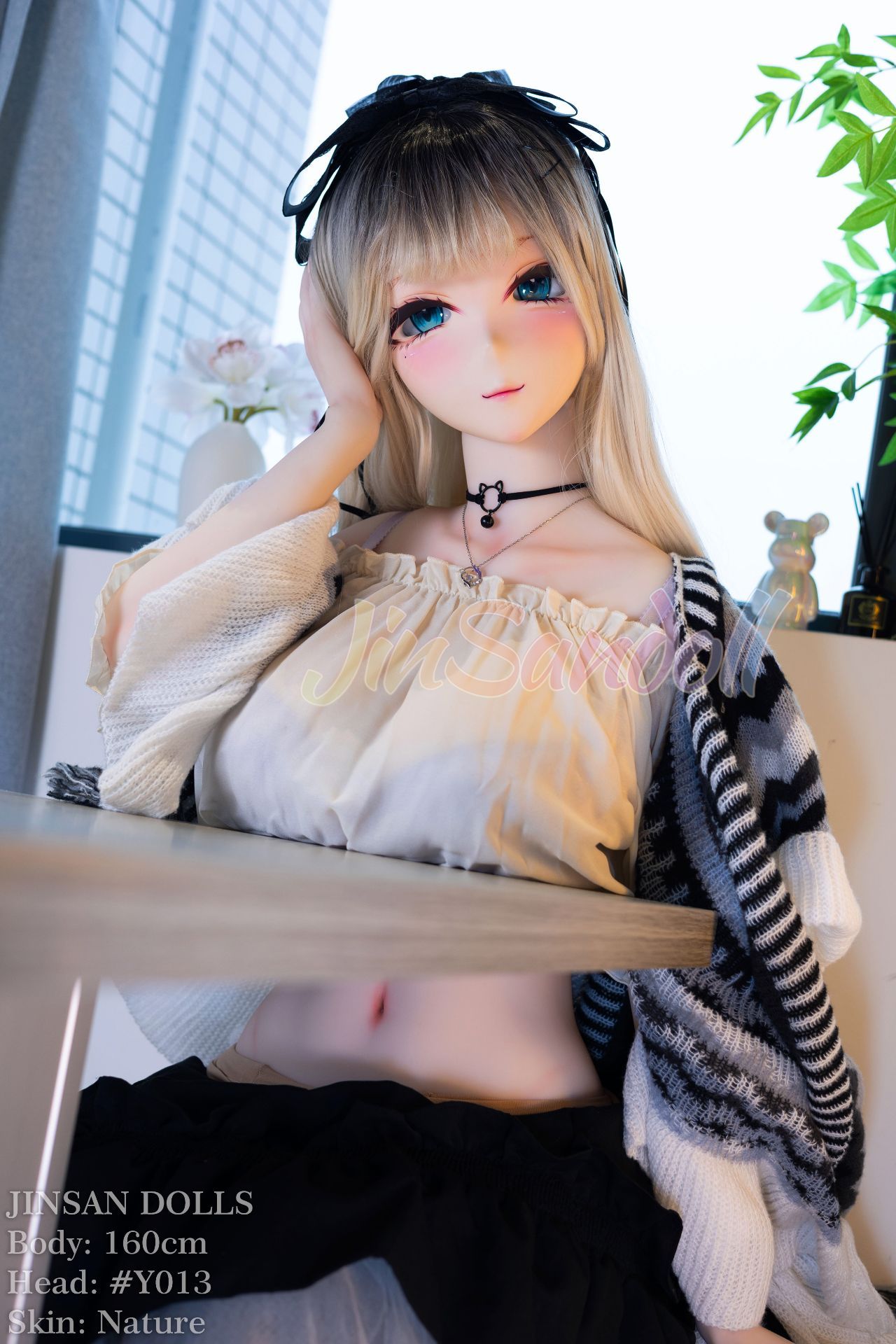 Picture of WM Dolls 5ft3/160cm H Cup TPE Anime PVC HeadHentai Sex Doll - Sylvia